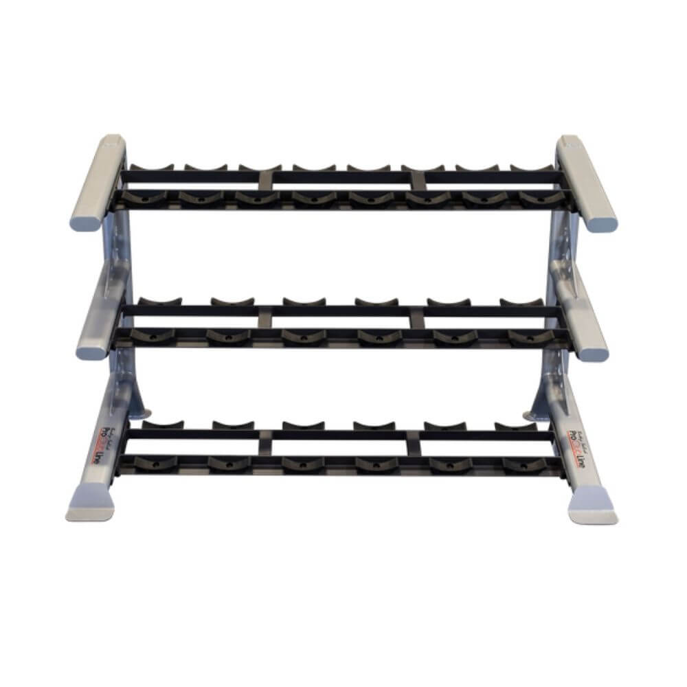 Body-Solid ProClub 3 Tier Saddle Dumbbell Rack SDKR1000SD
