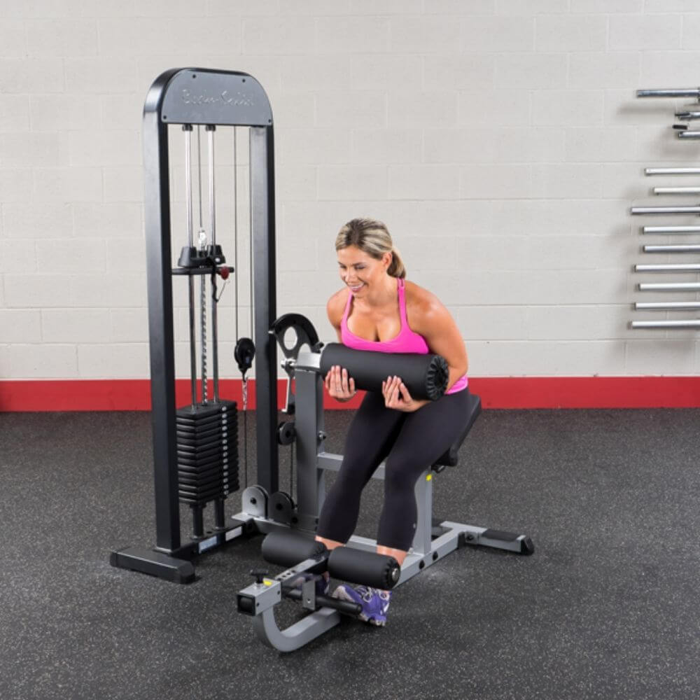 Body-Solid Pro Select Ab And Back Machine GCAB-STK