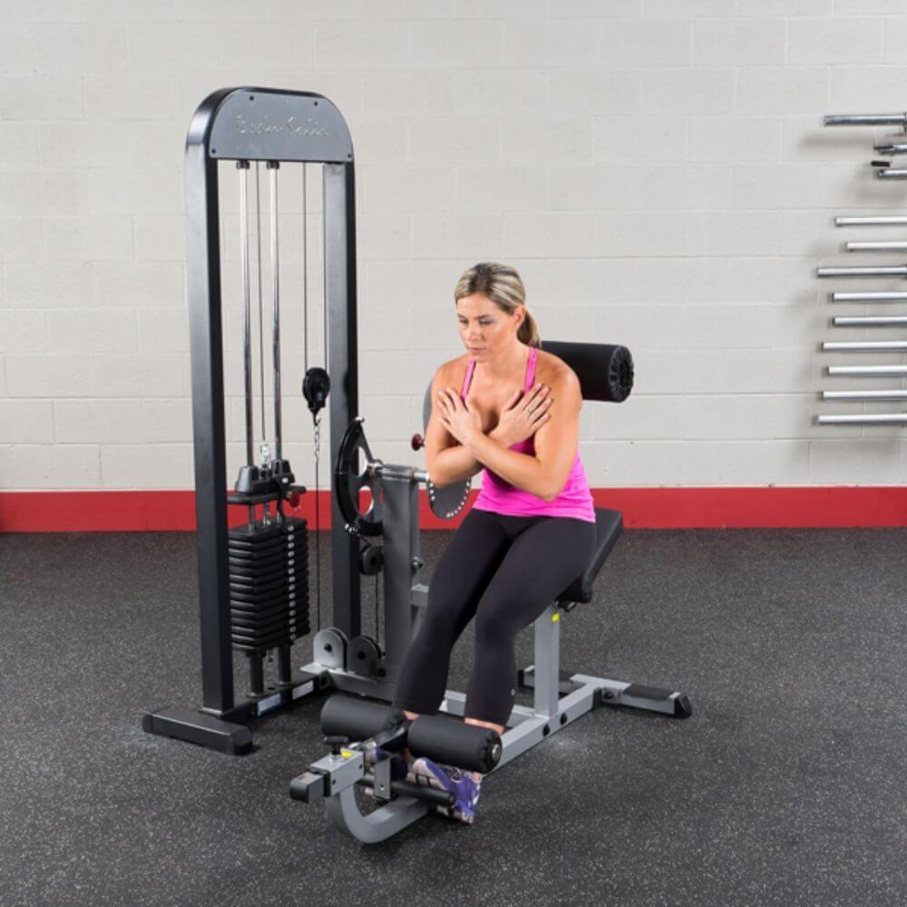 Body-Solid Pro Select Ab And Back Machine GCAB-STK