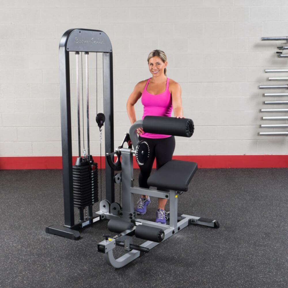 Body-Solid Pro Select Ab And Back Machine GCAB-STK