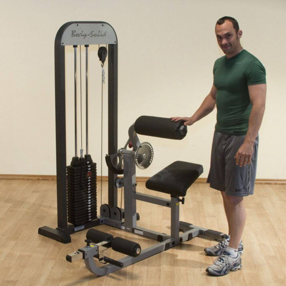 Body-Solid Pro Select Ab And Back Machine GCAB-STK