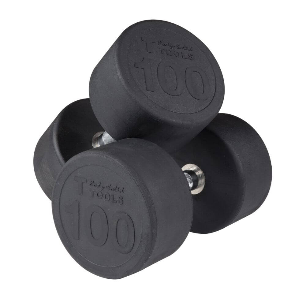 Body-Solid Rubber Round Dumbbells SDP