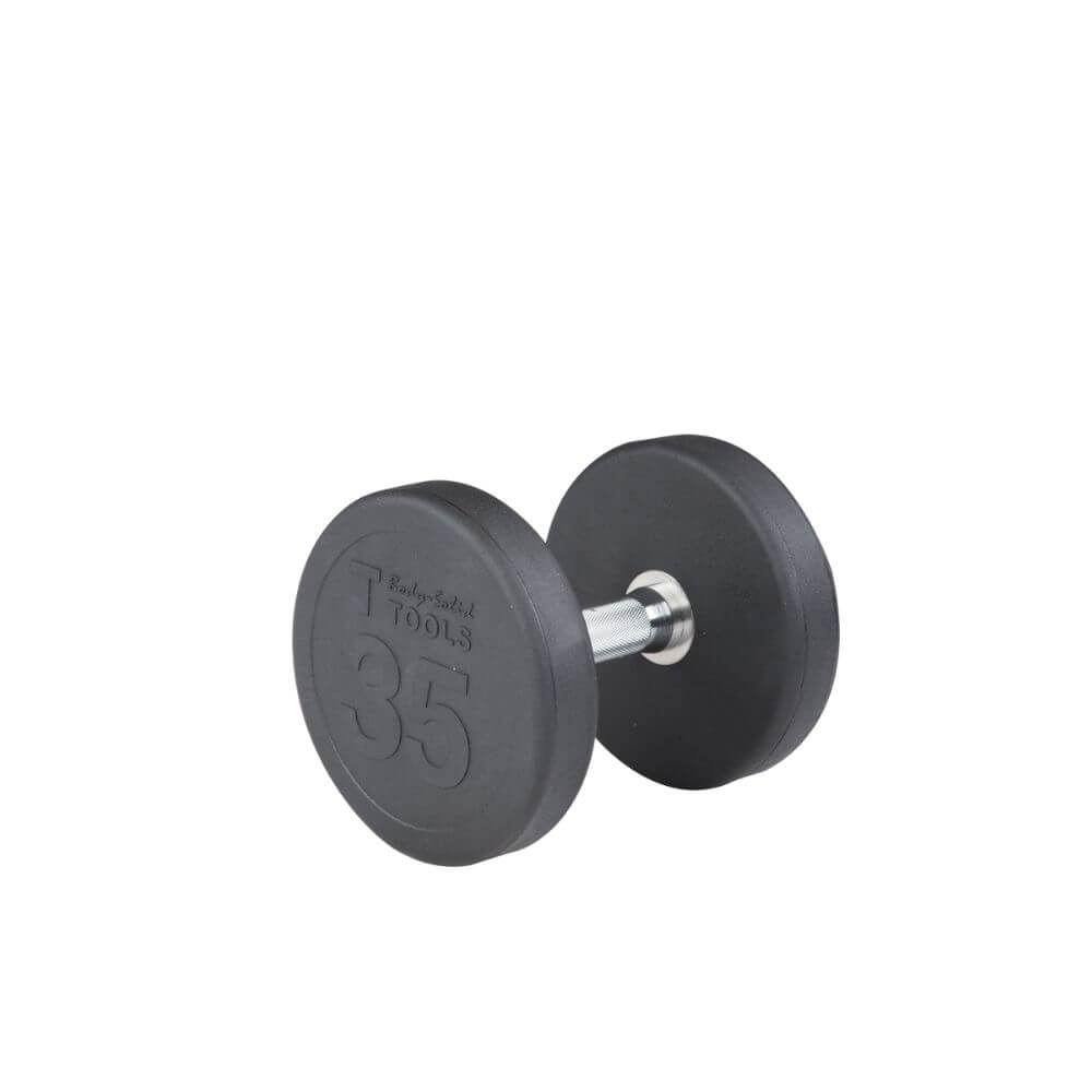 Body-Solid Rubber Round Dumbbells SDP