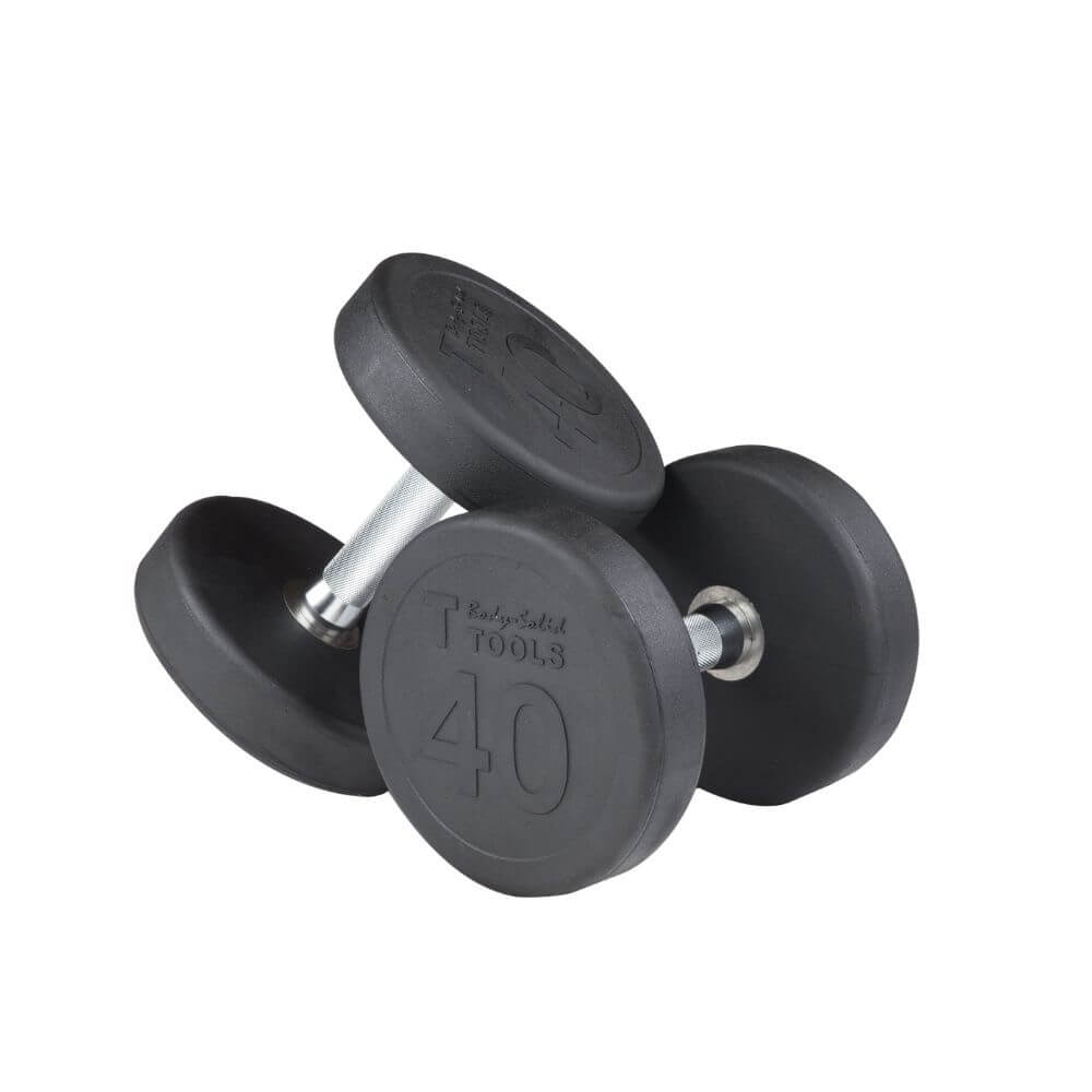 Body-Solid Rubber Round Dumbbells SDP