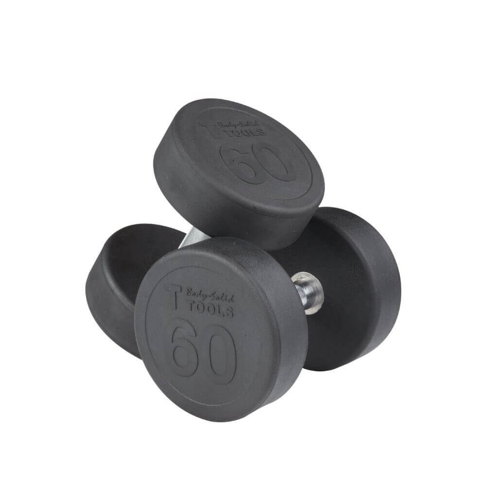 Body-Solid Rubber Round Dumbbells SDP
