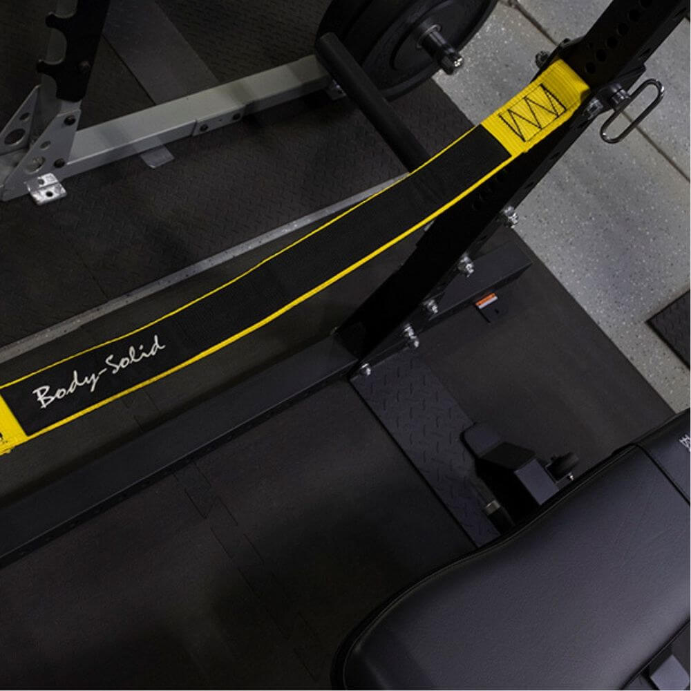 Body-Solid Pro Clubline Power Rack Strap Safeties (Pair) SPRSS