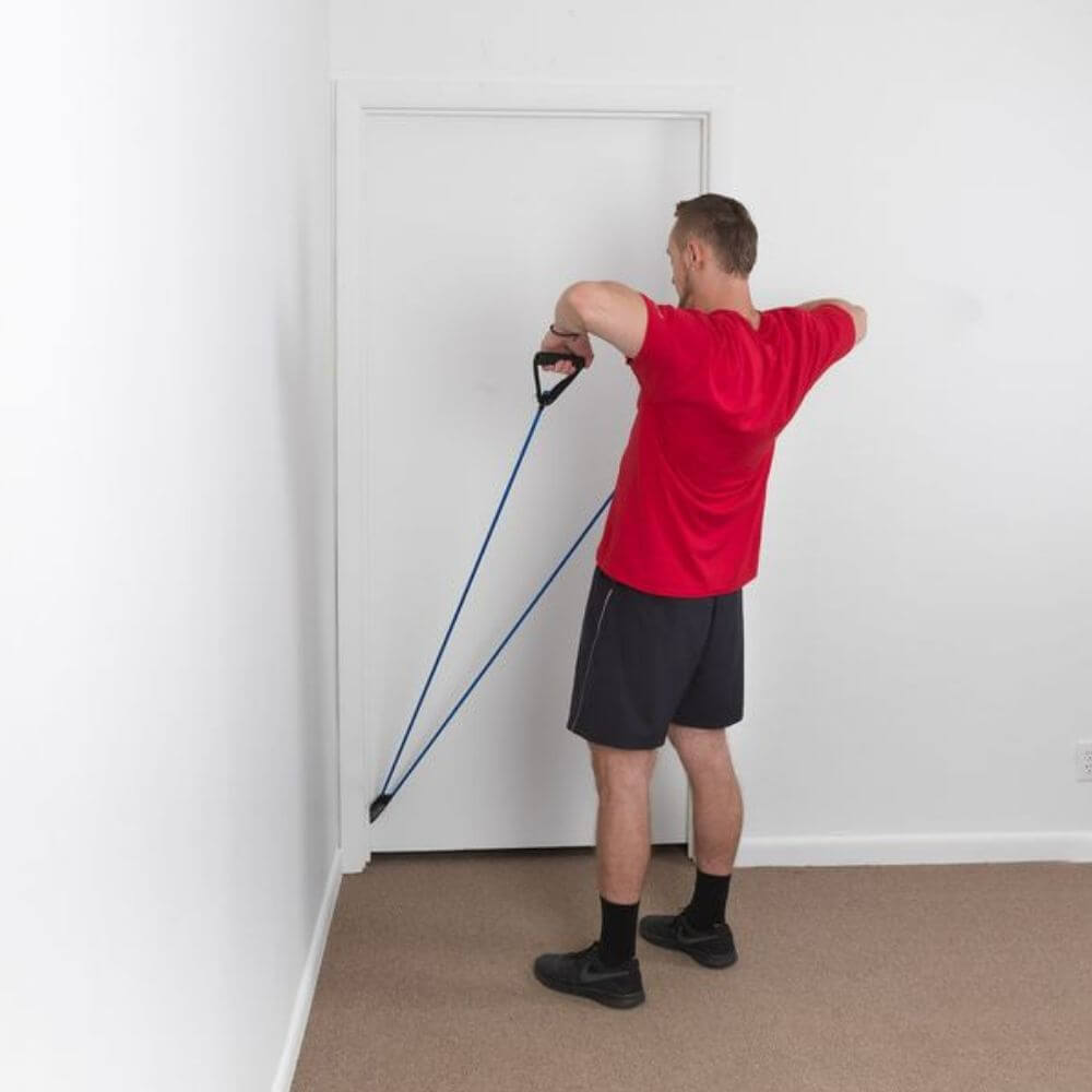 Body-Solid Tools Resistance Tube Door Frame Attachment BSTRTDA