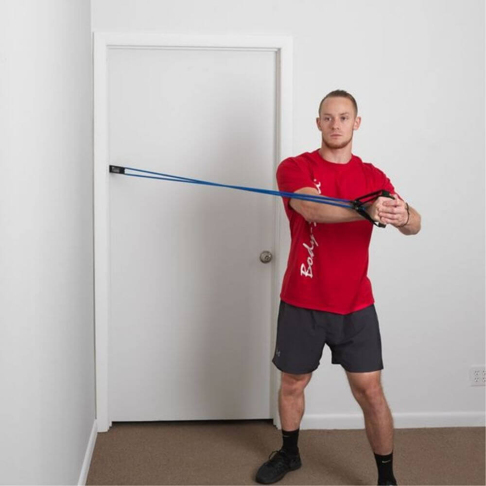 Body-Solid Tools Resistance Tube Door Frame Attachment BSTRTDA