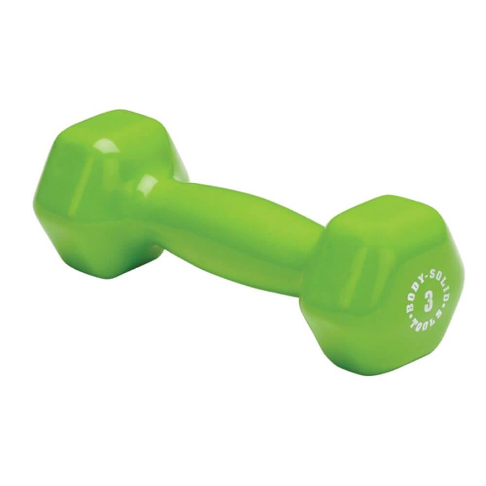 Body-Solid Tools Vinyl Dumbbells BSTVD