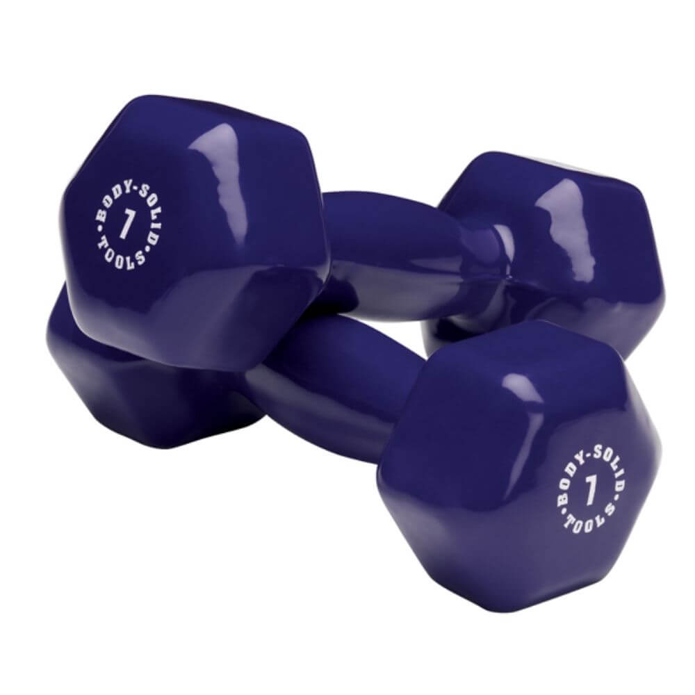 Body-Solid Tools Vinyl Dumbbells BSTVD