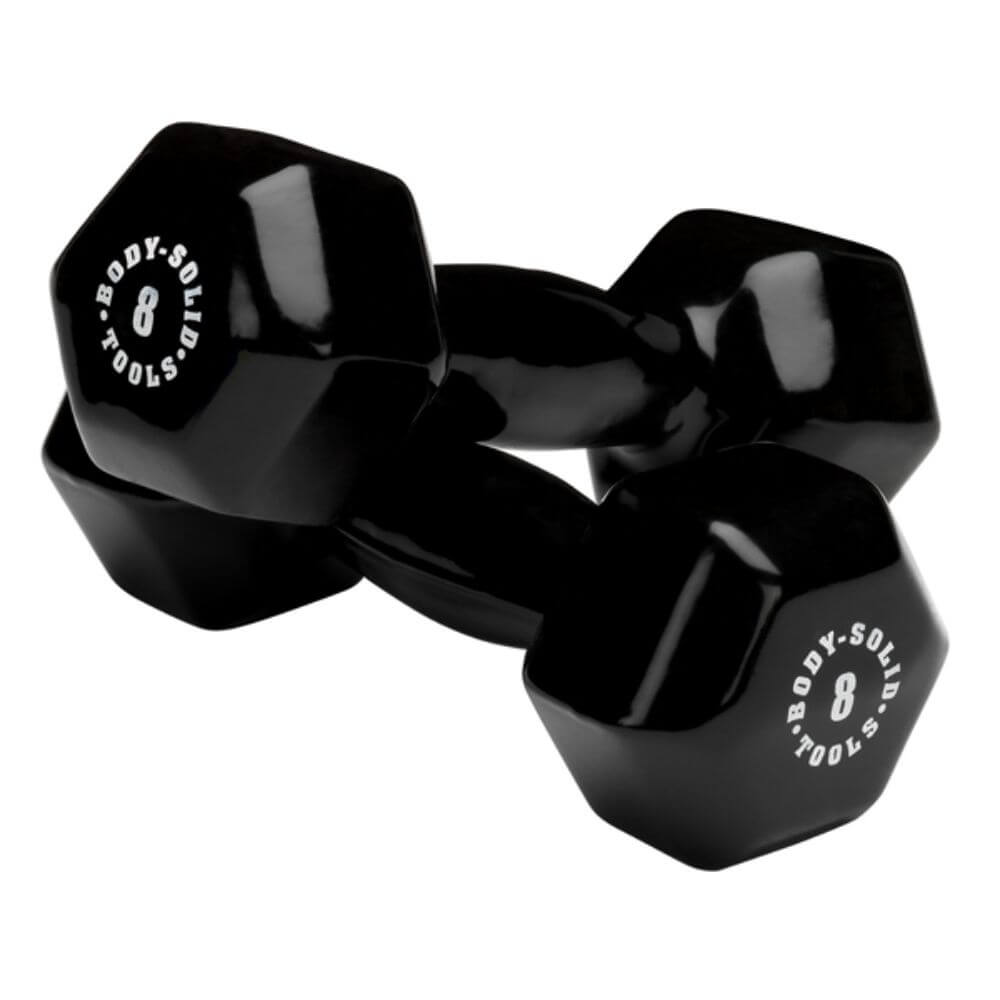 Body-Solid Tools Vinyl Dumbbells BSTVD