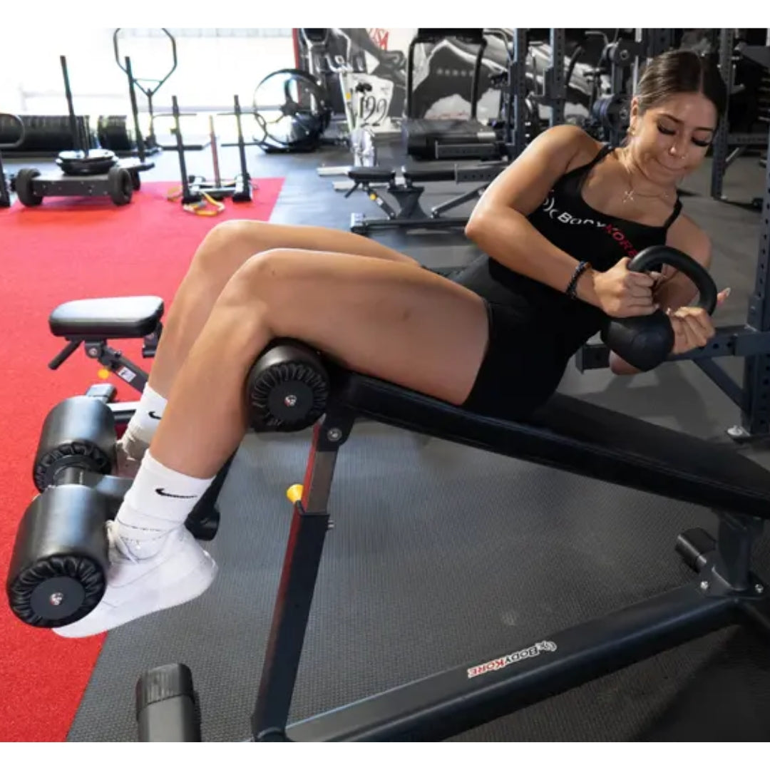 Bodykore Signature Series Adjustable Decline Ab Bench G205