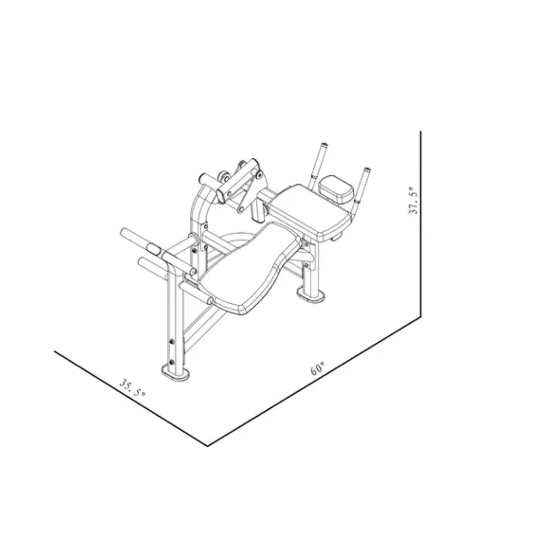 Bodykore Plate Loaded Ab Bench G208