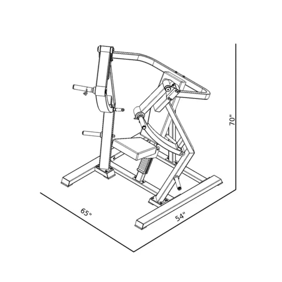 BodyKore Plate Loaded Wide Chest Press GR805