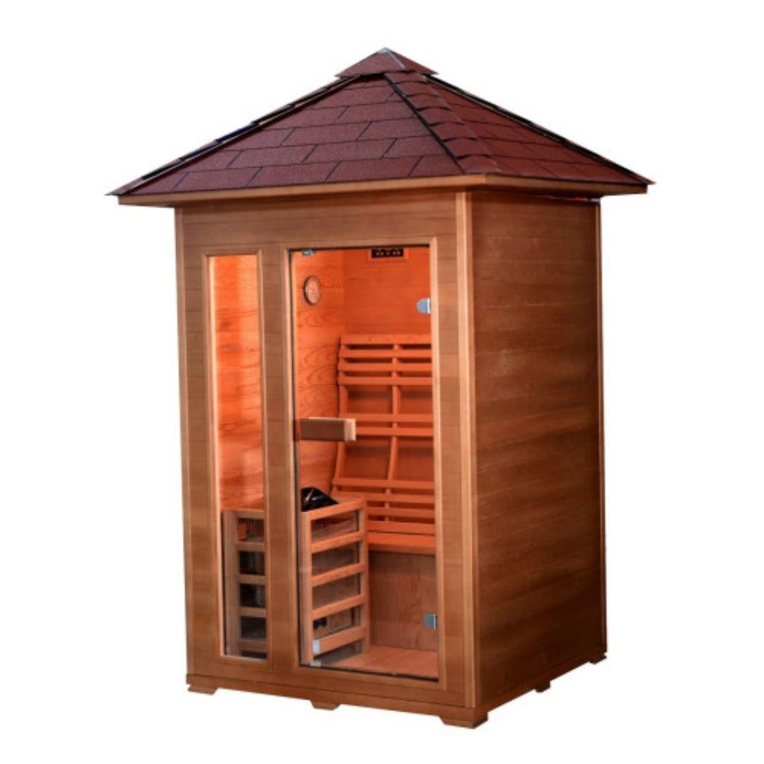 SunRay Saunas HL200D2 Bristow 2-person Traditional Sauna