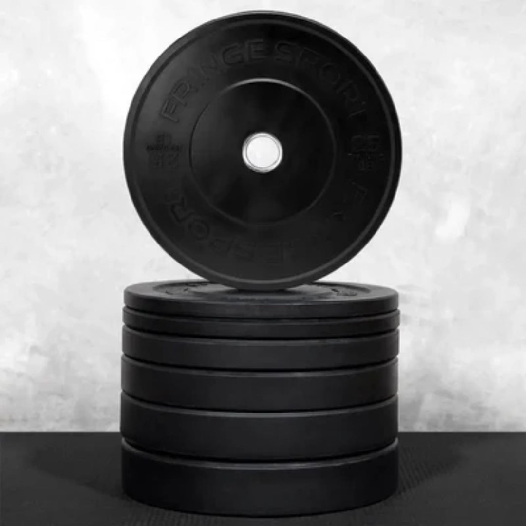 Fringe Sport Black Bumper Plate Sets