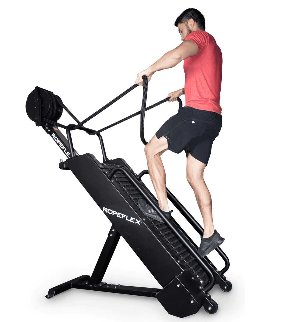Ropeflex RX4400 Spartan Climb Rope Climbing Tread Machine