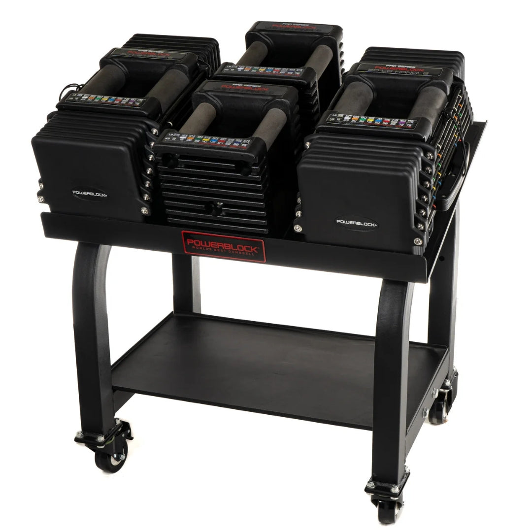 PowerBlock Commercial Pro 125 Adjustable Dumbbells
