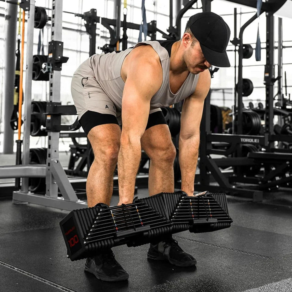 PowerBlock Commercial Pro 100 Adjustable Dumbbells
