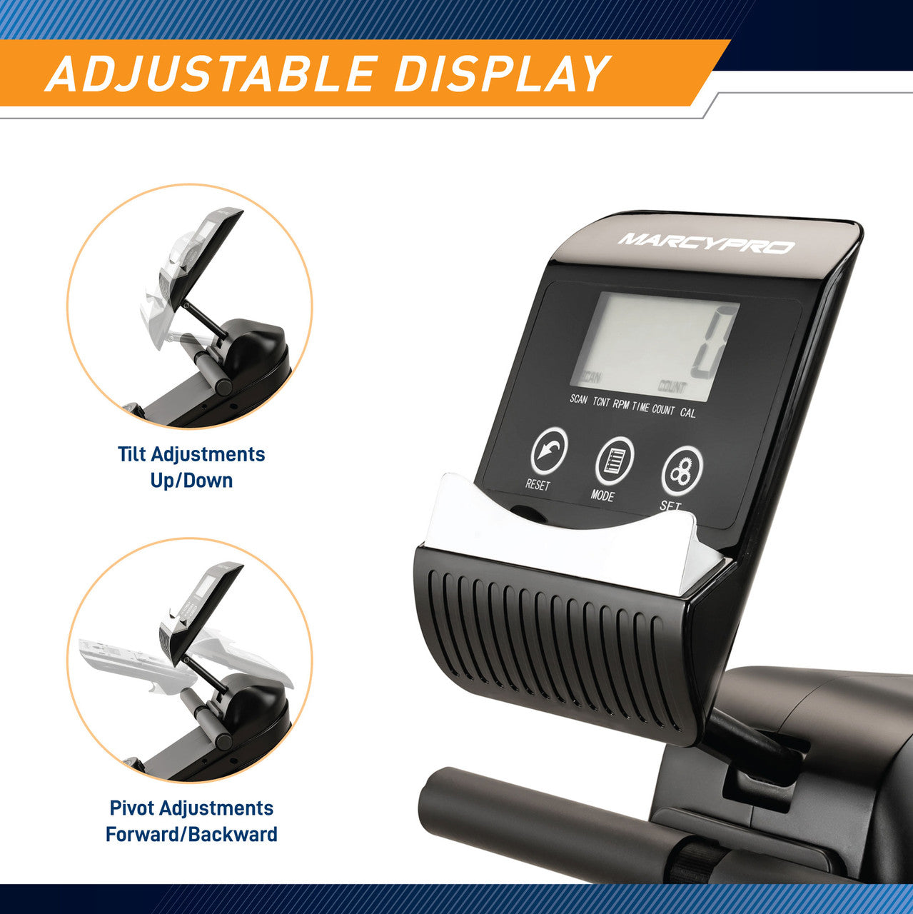 Compact Rowing Machine with Magnetic Resistance – XJ-6860RW | Marcy (Retired)