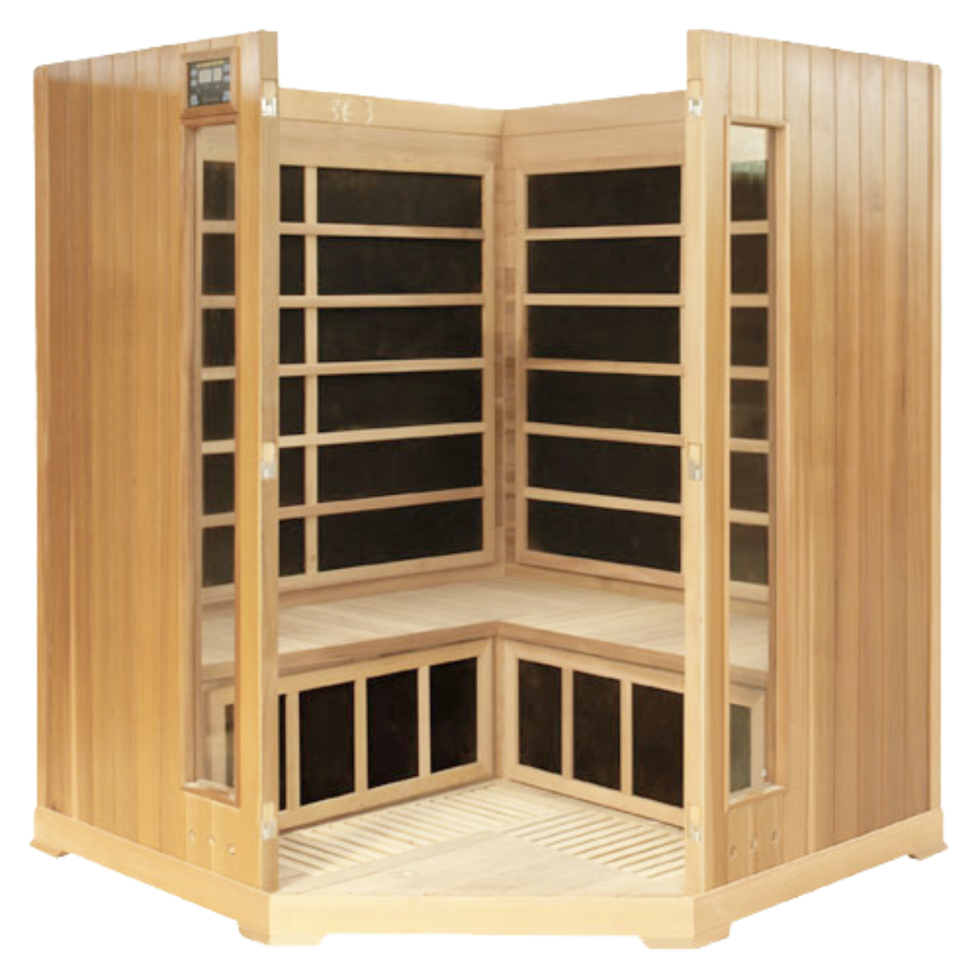 HealthSmart 4-Person Corner FAR Infrared Sauna