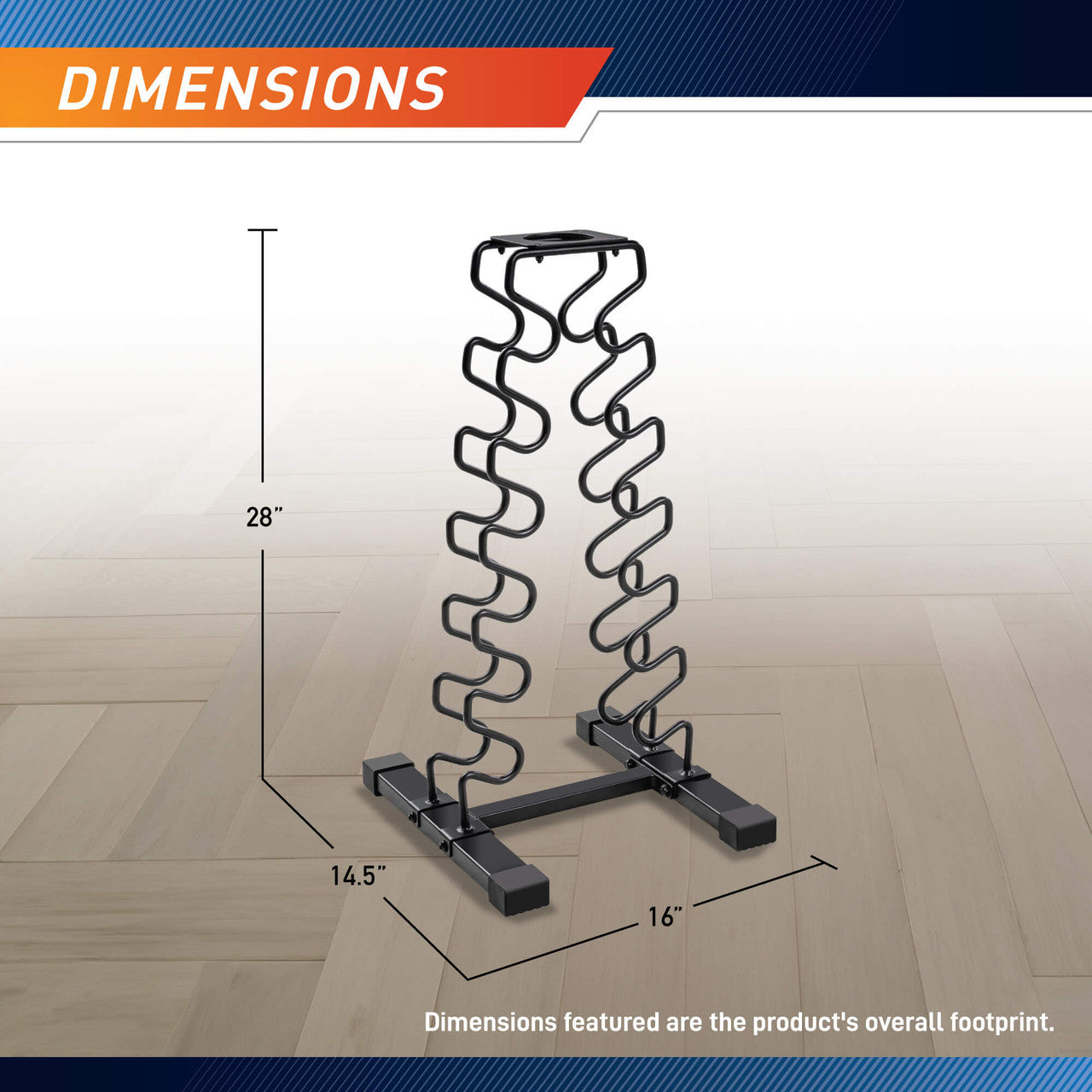 Marcy 6-Tier Dumbbell Storage Rack | DBR-8352
