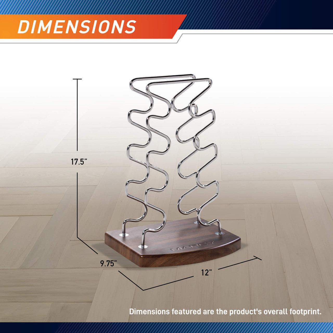 Marcy 4-Tier Dumbbell Storage Rack | DBR-8703