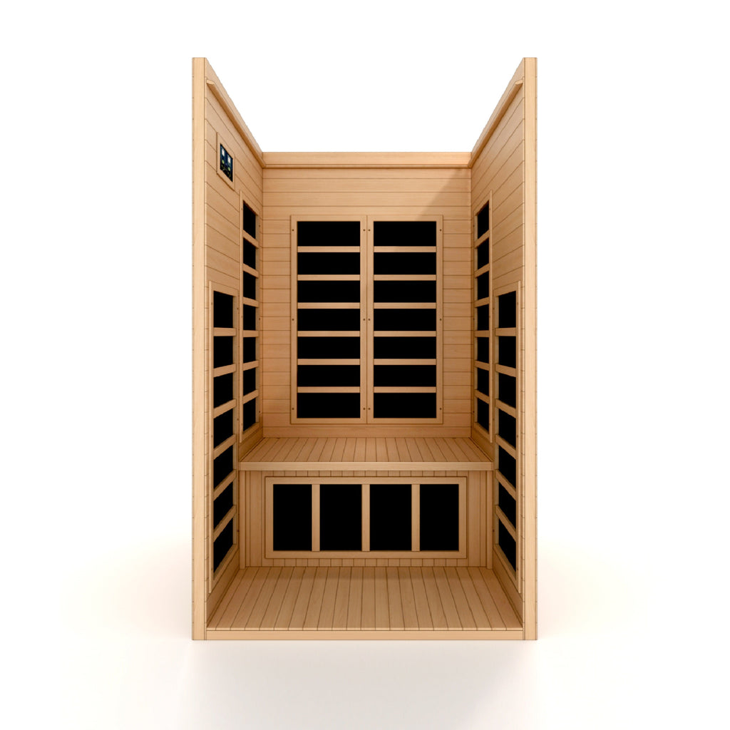 ***New 2026 Model*** Dynamic "Gracia" 1-2 Person Ultra Low EMF FAR IR Sauna (DYN-6119-01 Elite)