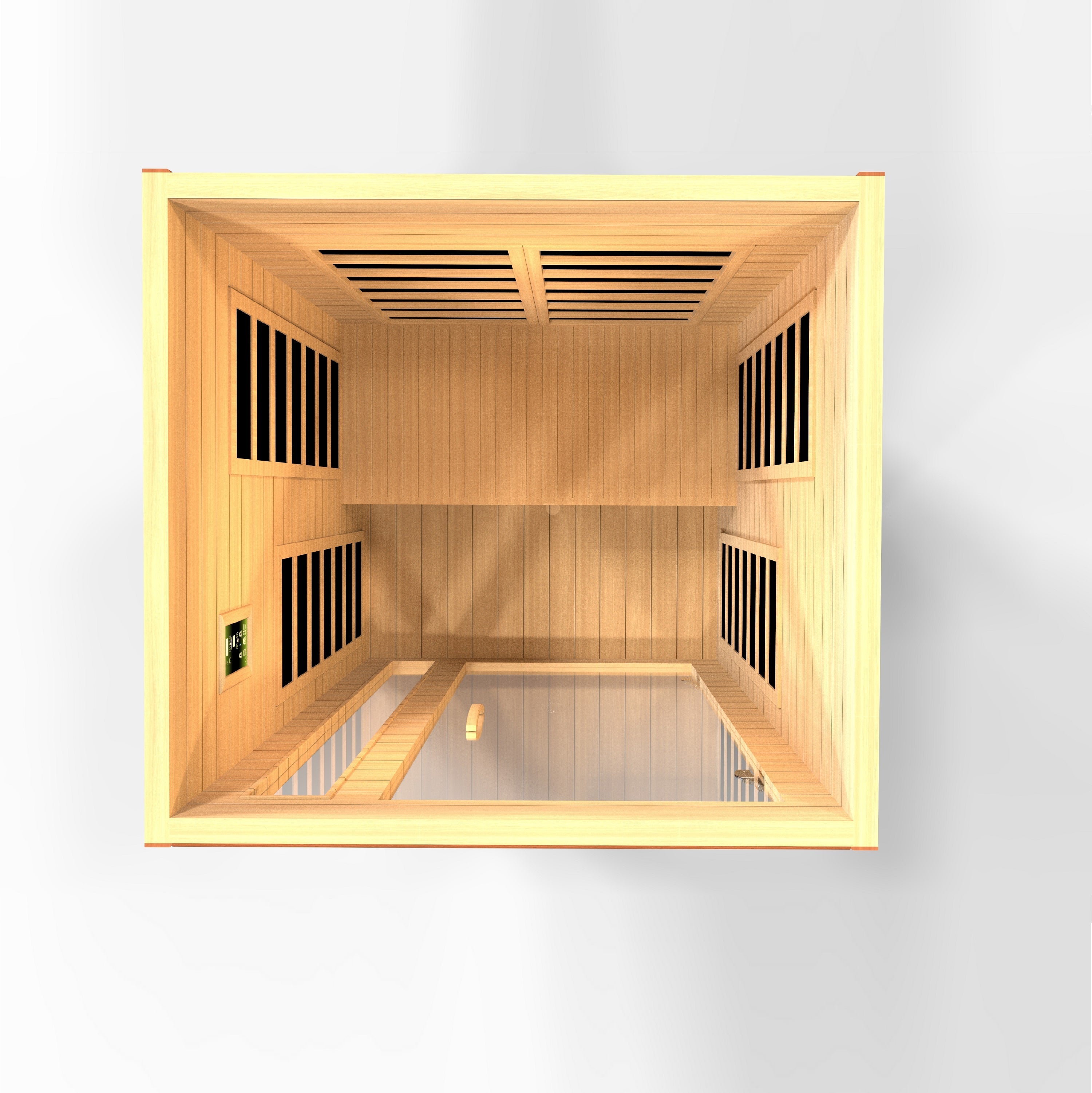 Dynamic "Cardoba" 2 Person Ultra Low EMF FAR IR Sauna (DYN-6203-01 Elite)