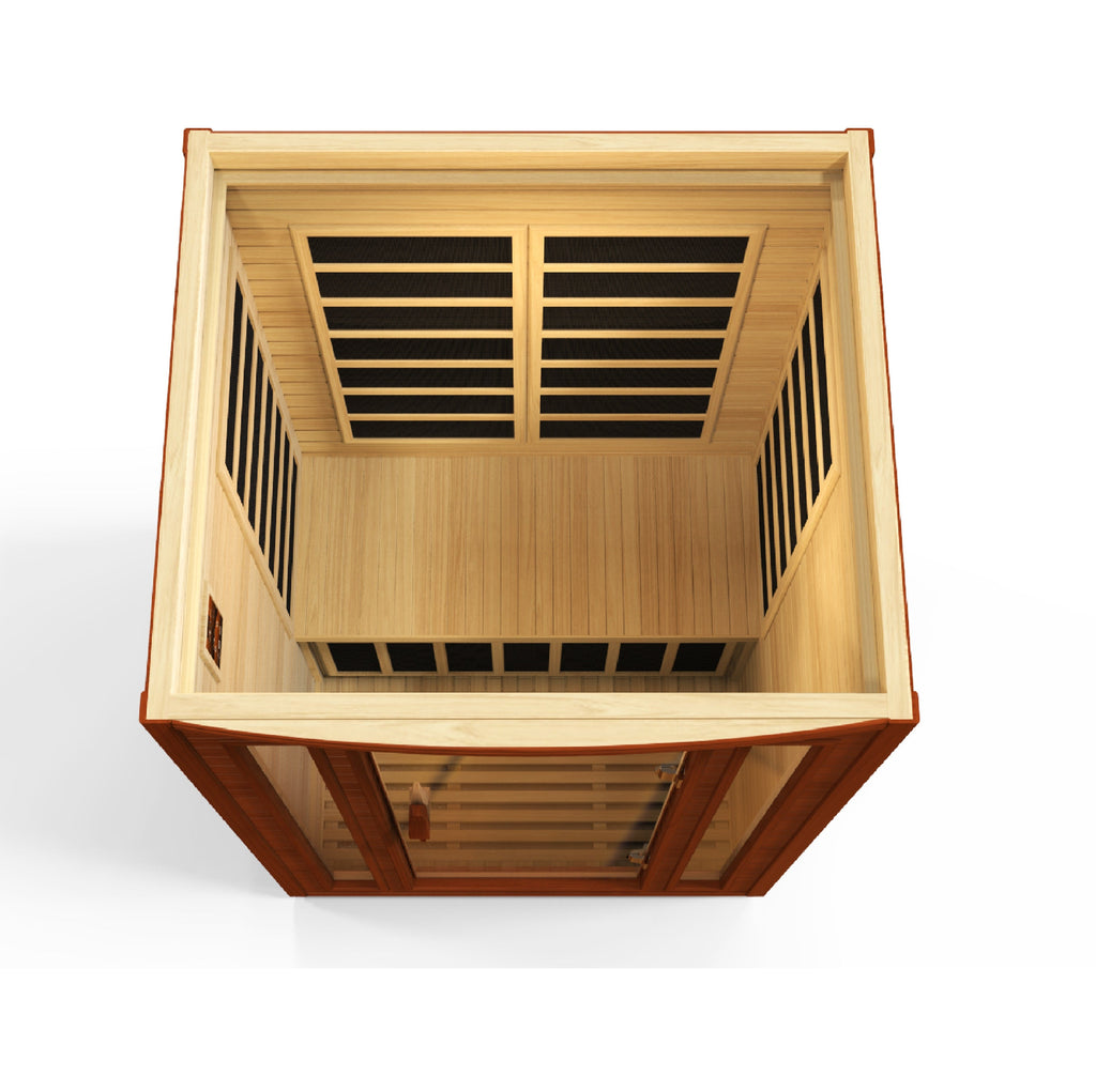 Dynamic "San Marino" 2 Person Low EMF FAR IR Sauna (DYN-6206-01)