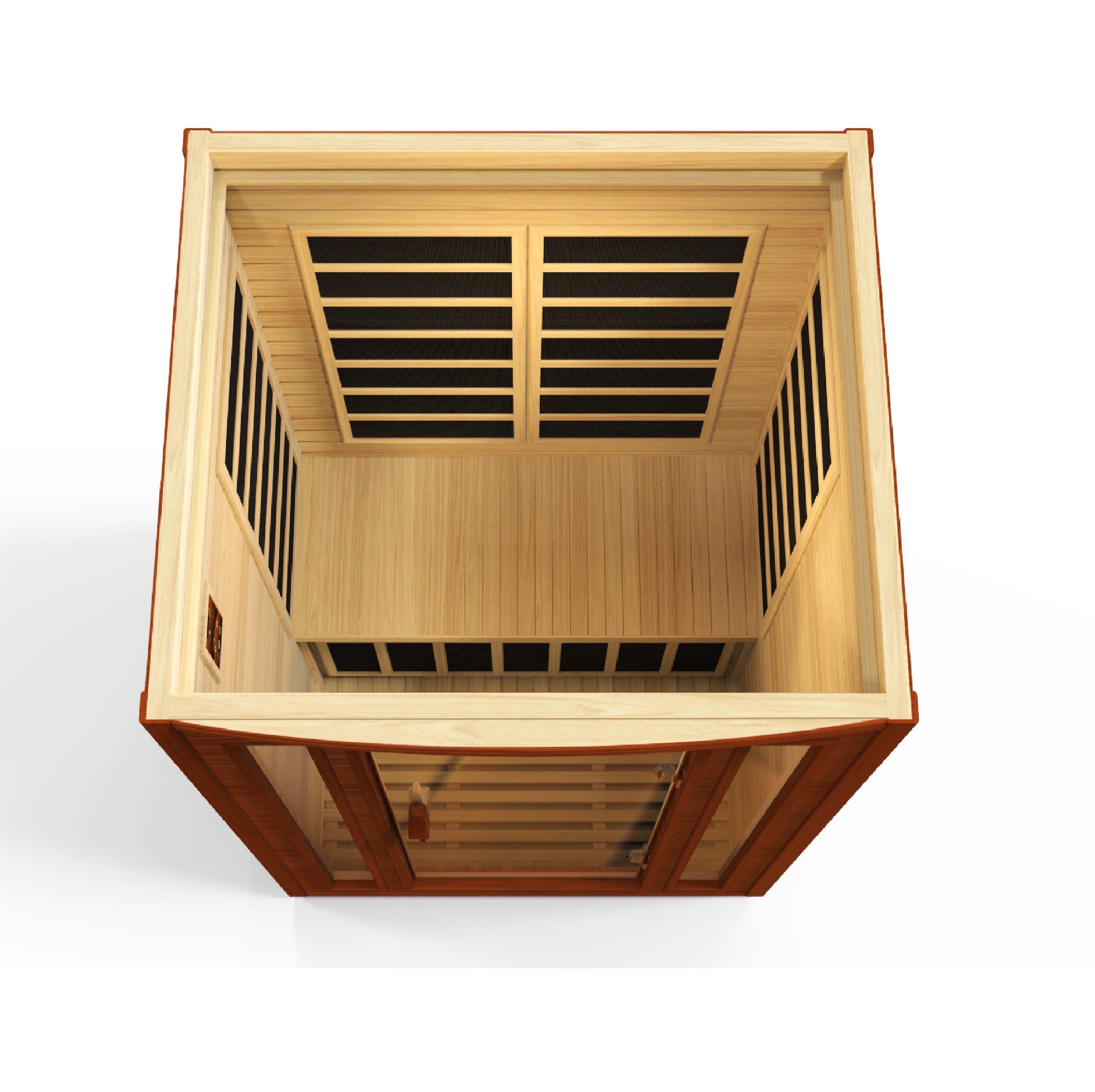Dynamic "San Marino" 2 Person Low EMF FAR IR Sauna (DYN-6206-01)