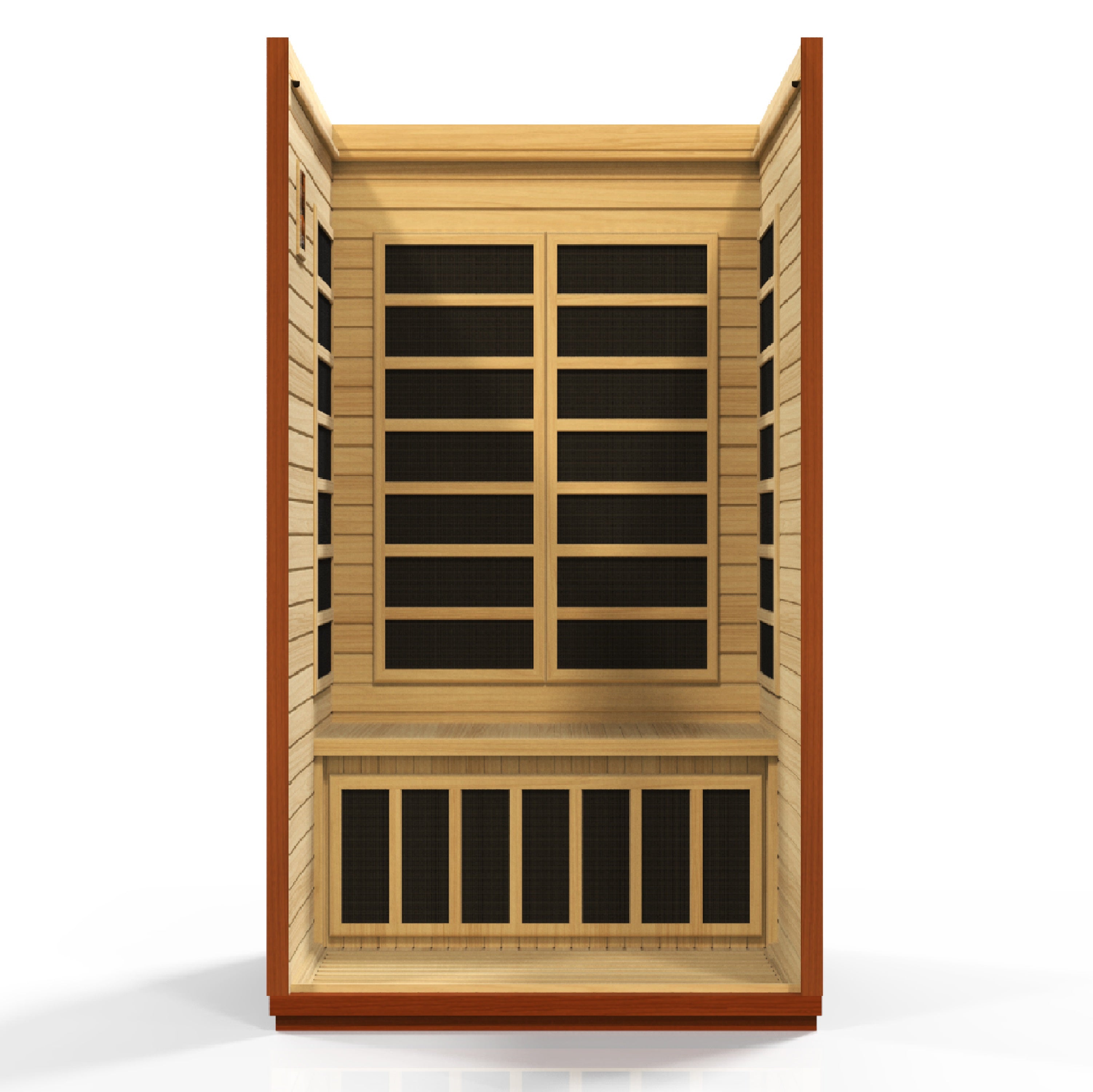 Dynamic "San Marino" 2 Person Low EMF FAR IR Sauna (DYN-6206-01)