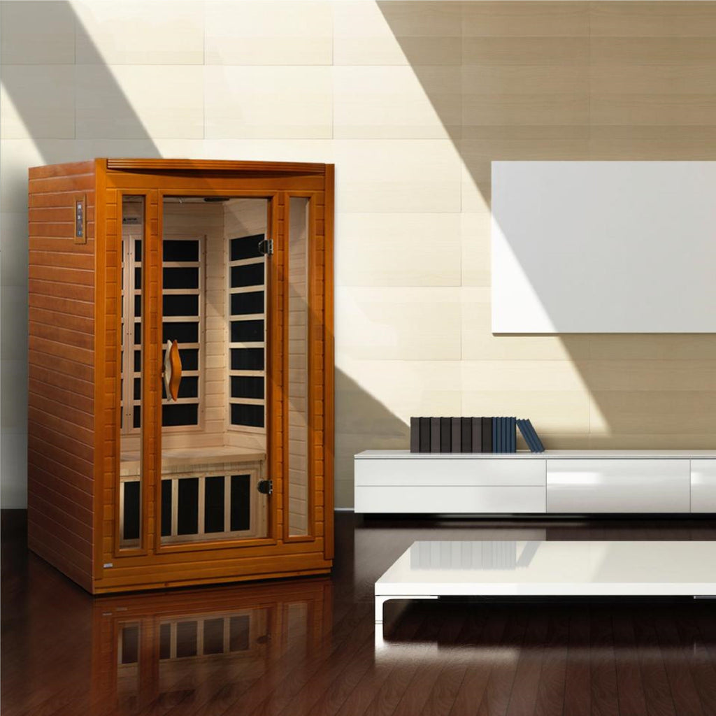 Dynamic "San Marino" 2 Person Ultra Low EMF FAR IR Sauna (DYN-6206-01 Elite)