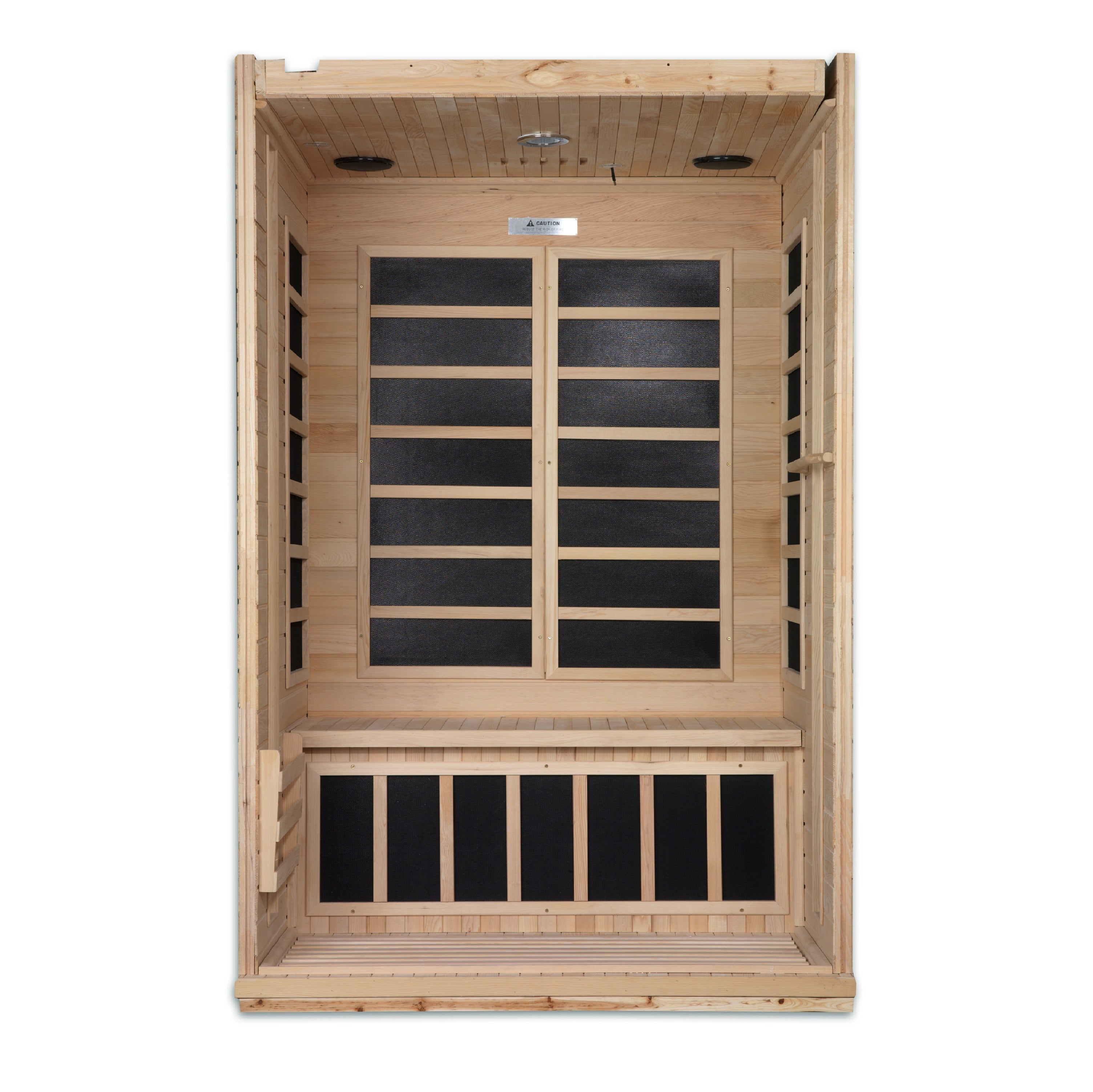 Dynamic "Venice" 2 Person Ultra Low EMF FAR IR Sauna (DYN-6210-01 Elite)