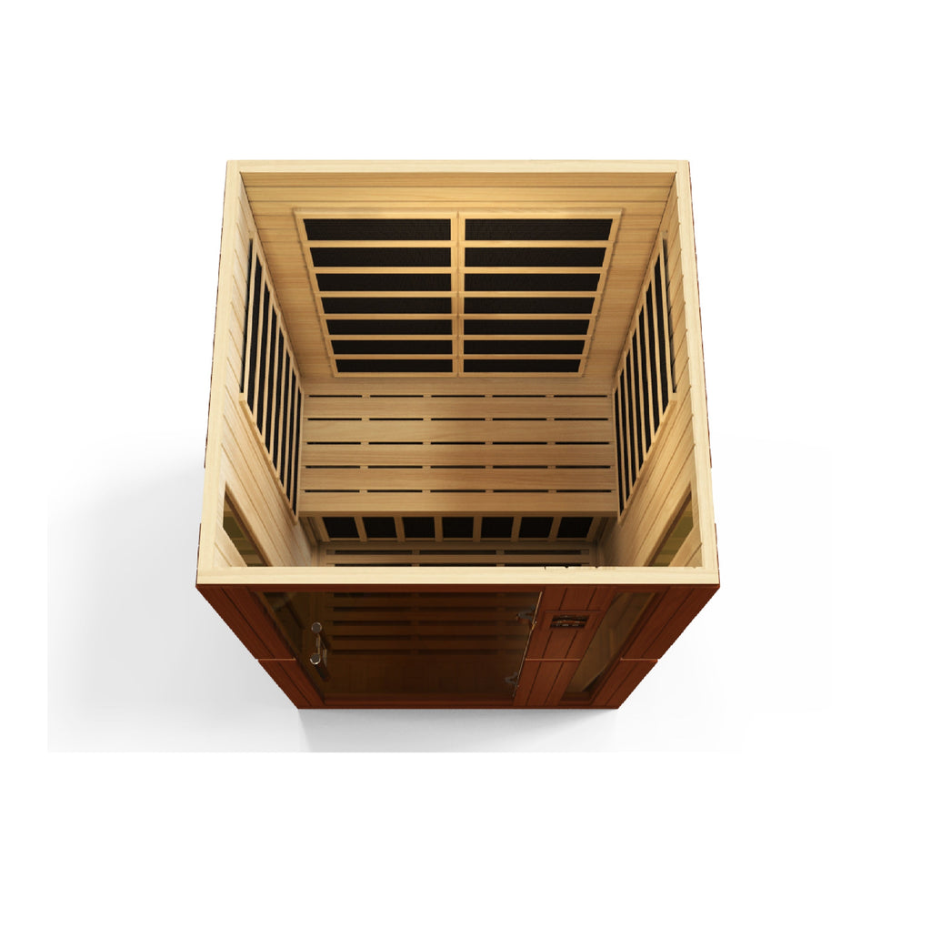 Dynamic "Vittoria" 2 Person Ultra Low EMF Far IR Sauna (DYN-6220-01 Elite)