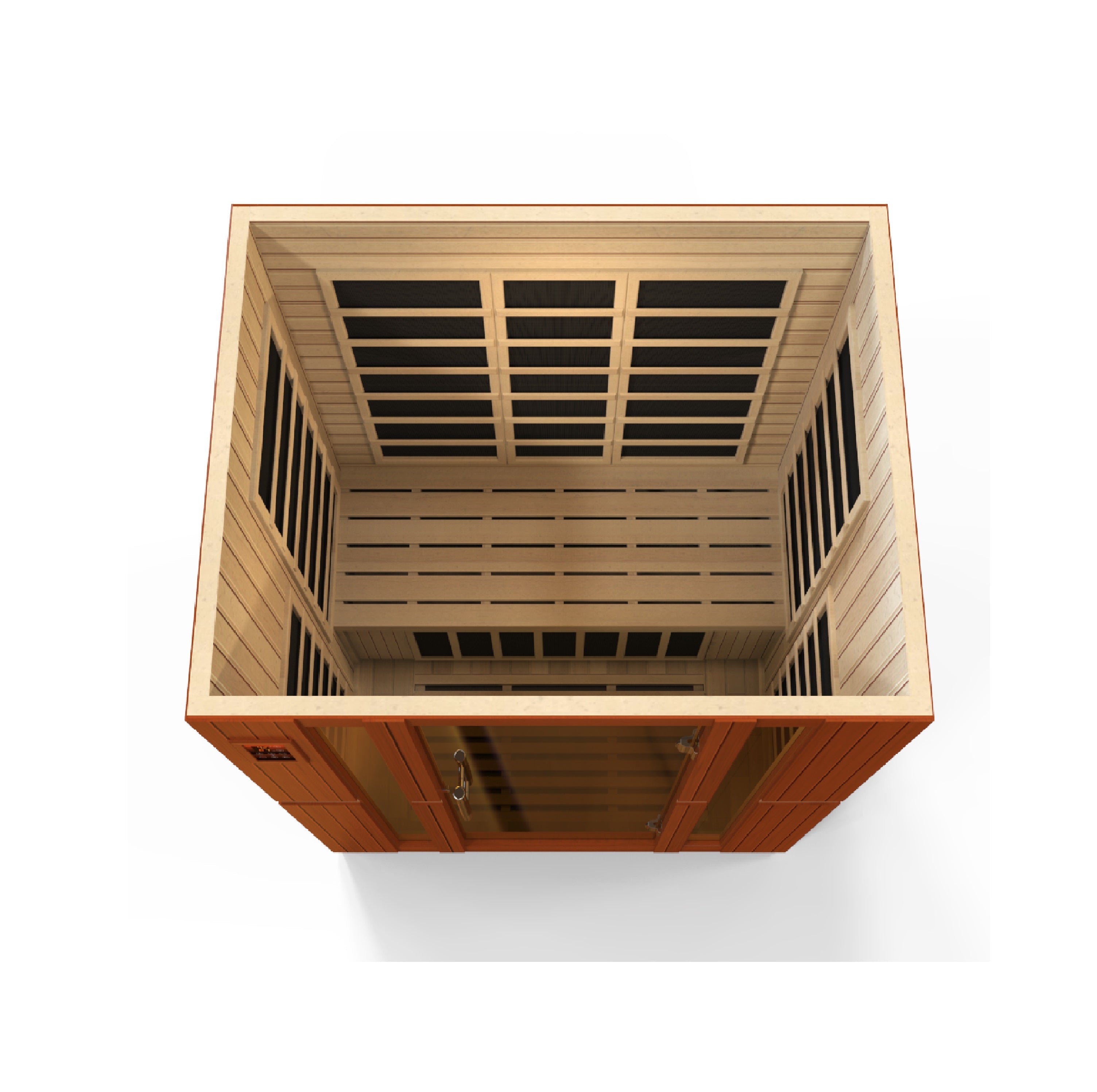 Dynamic "Bellagio" 3 Person Low EMF FAR IR Sauna (DYN-6306-01 / DYN-6306-02)
