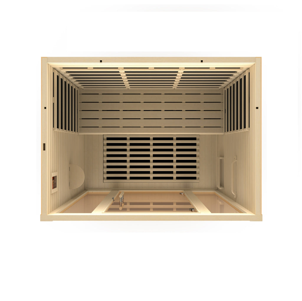 Dynamic "Vila" 3 Person Ultra Low EMF FAR IR Sauna (DYN-6315-02)