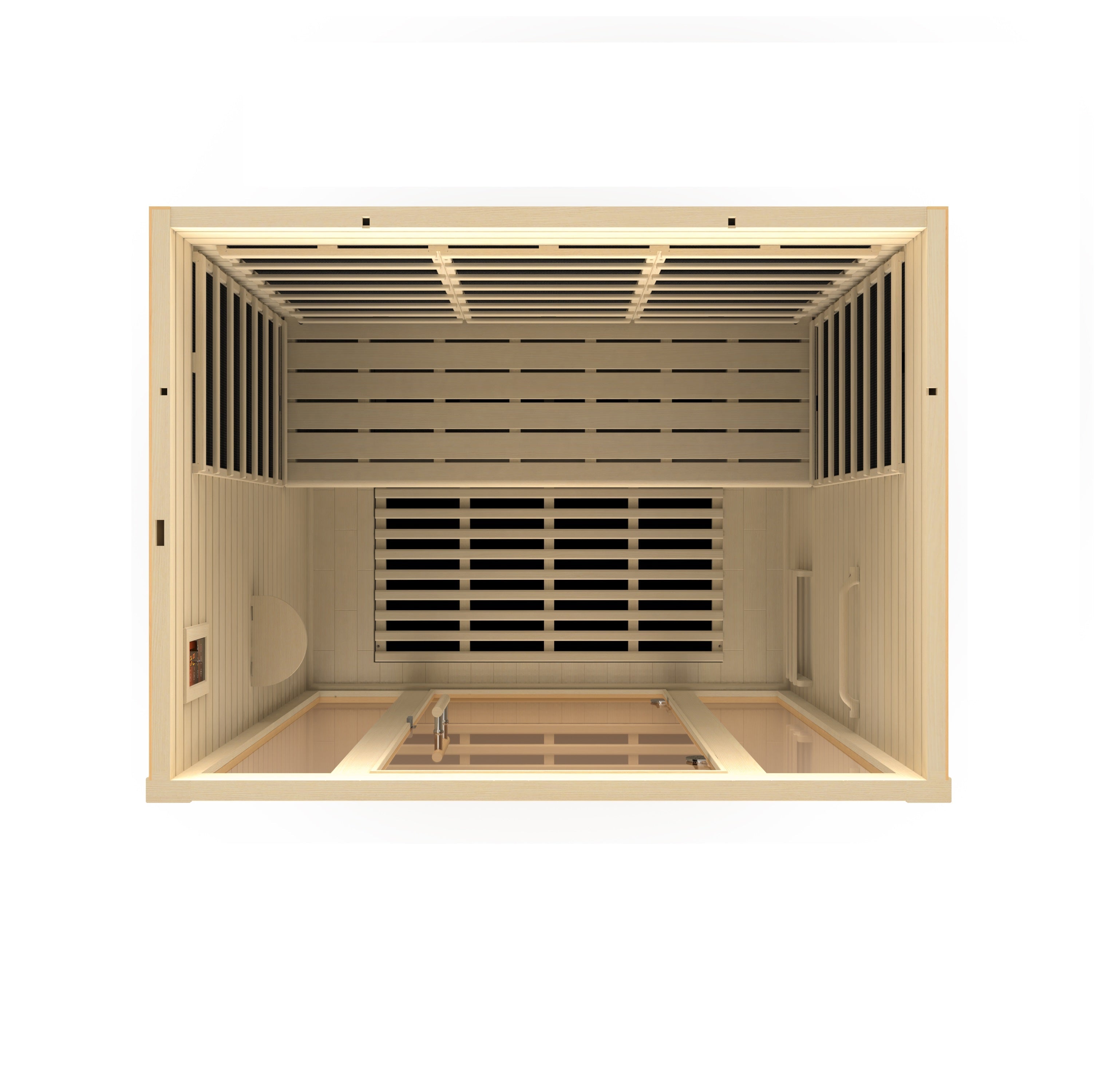 Dynamic "Vila" 3 Person Ultra Low EMF FAR IR Sauna (DYN-6315-02)