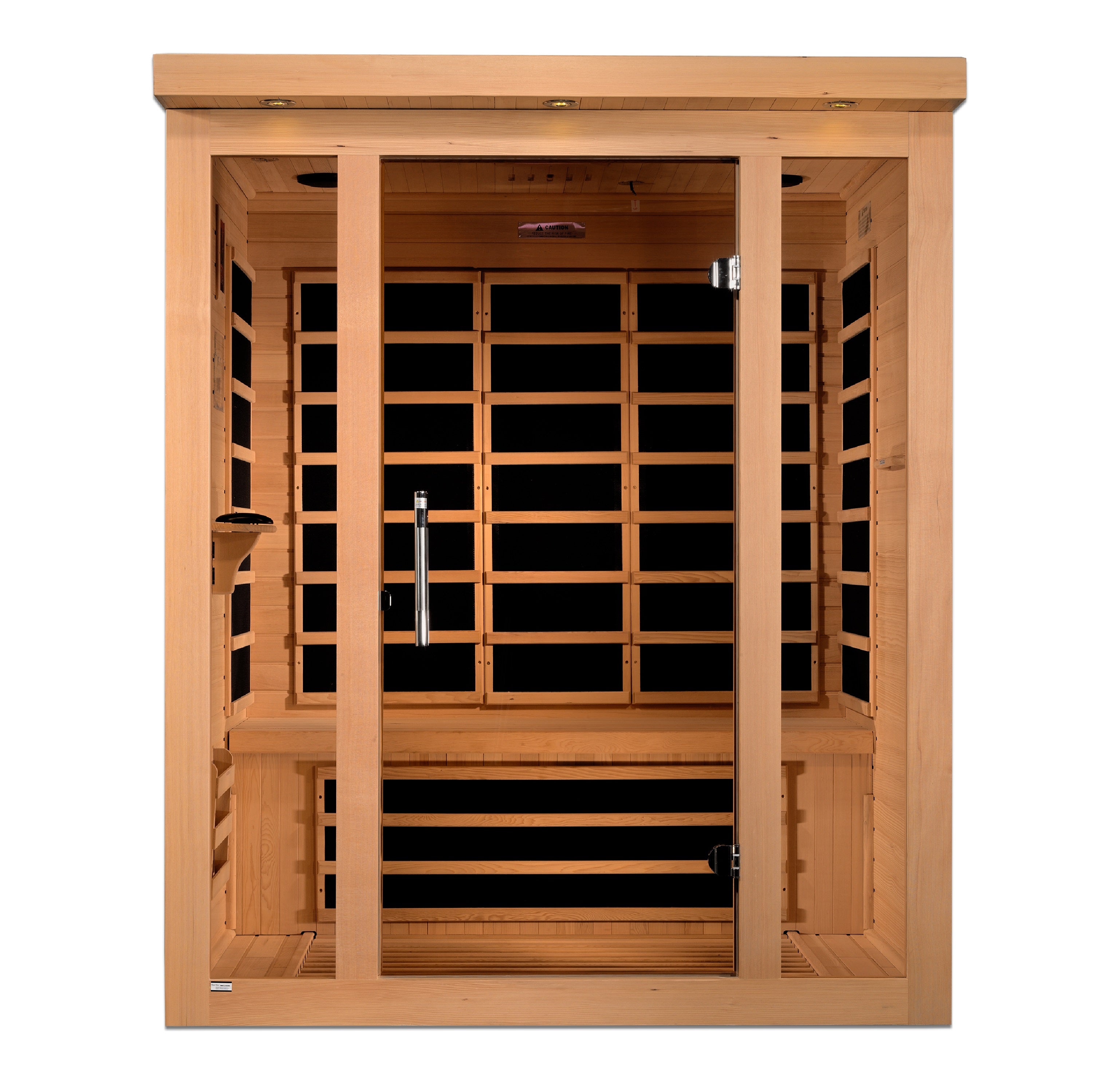 Dynamic "Vila" 3 Person Ultra Low EMF FAR IR Sauna (DYN-6315-02)