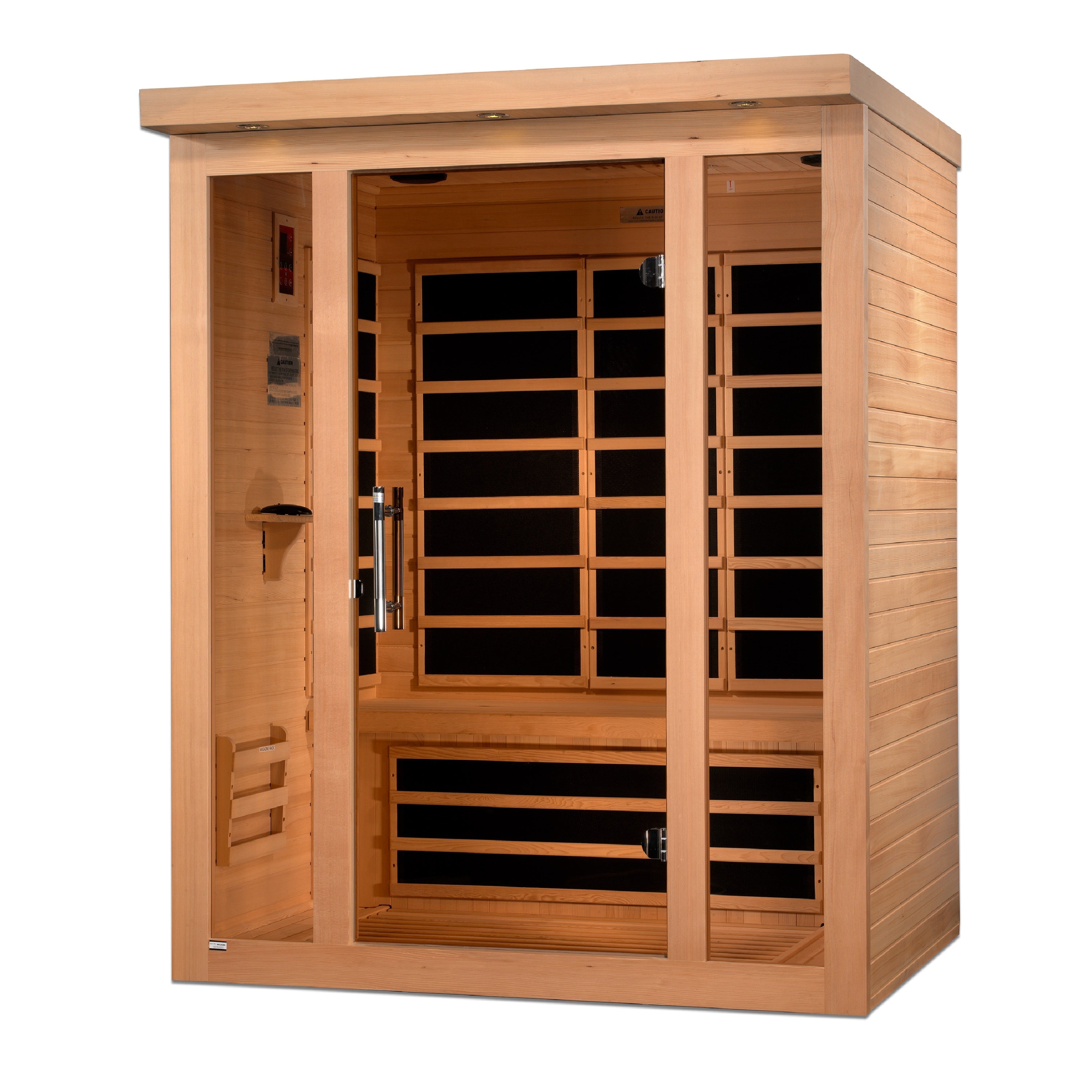 Dynamic "Vila" 3 Person Ultra Low EMF FAR IR Sauna (DYN-6315-02)