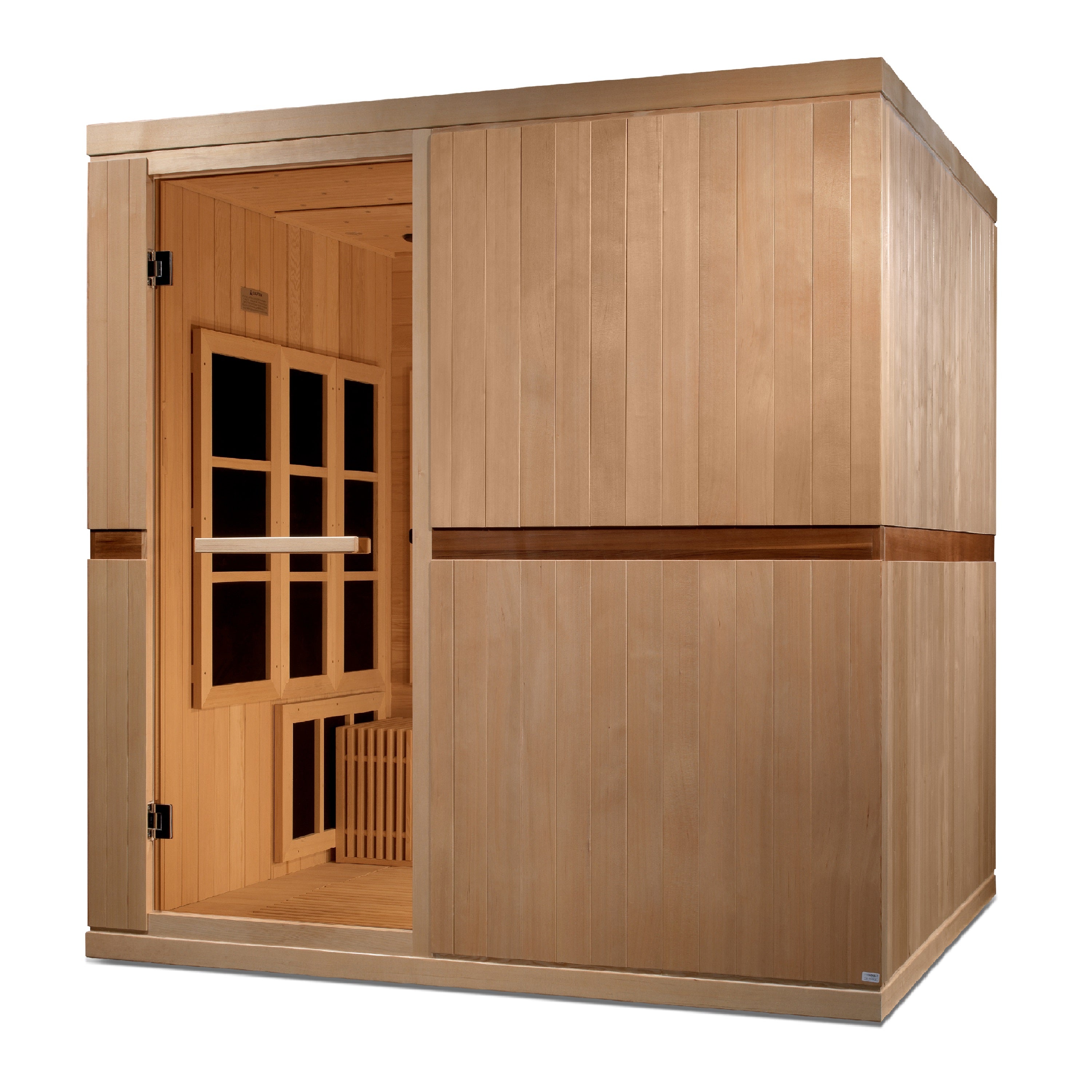 2025 Golden Designs "Catalonia" 8 Person Ultra Low EMF FAR IR Sauna (GDI-6880-02)
