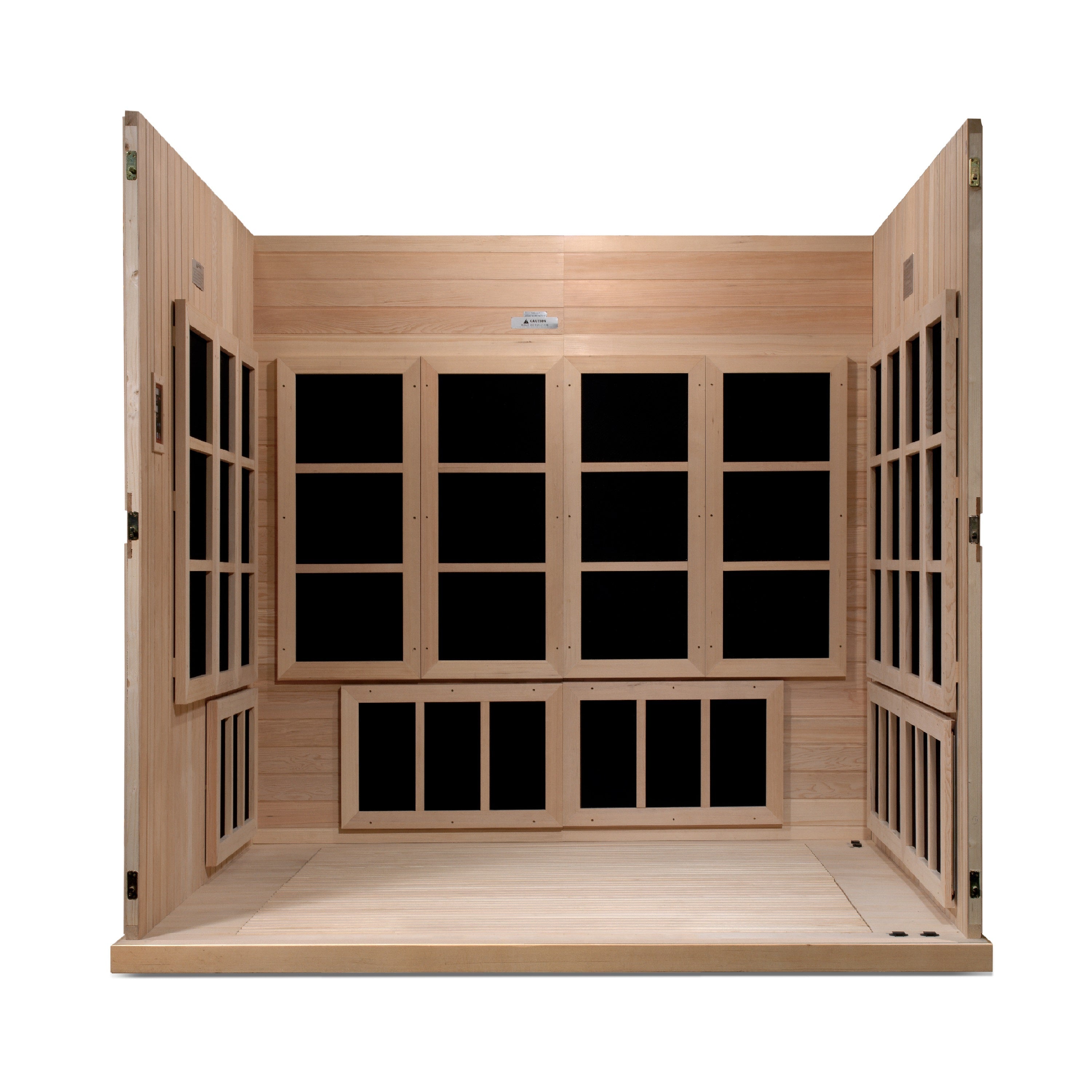 2025 Golden Designs "Catalonia" 8 Person Ultra Low EMF FAR IR Sauna (GDI-6880-02)