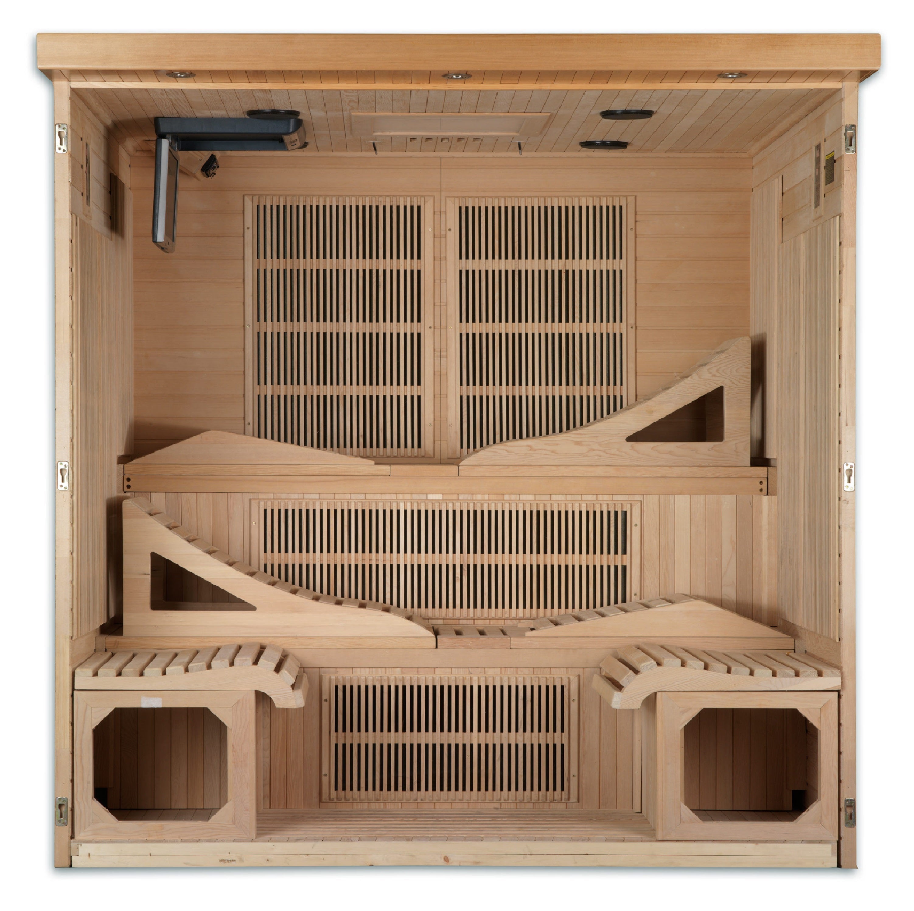 Golden Designs "Monaco" 6 Person Near Zero EMF FAR IR Sauna (GDI-6996-01)
