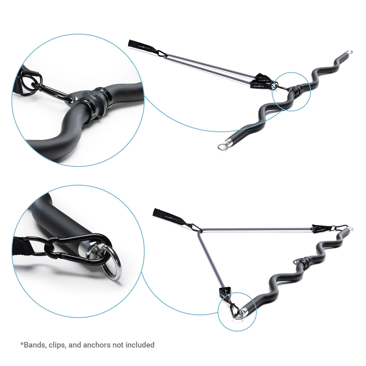Deluxe Exercise Bar for Lats, Curls and More BBEB-7355 | Bionic Body