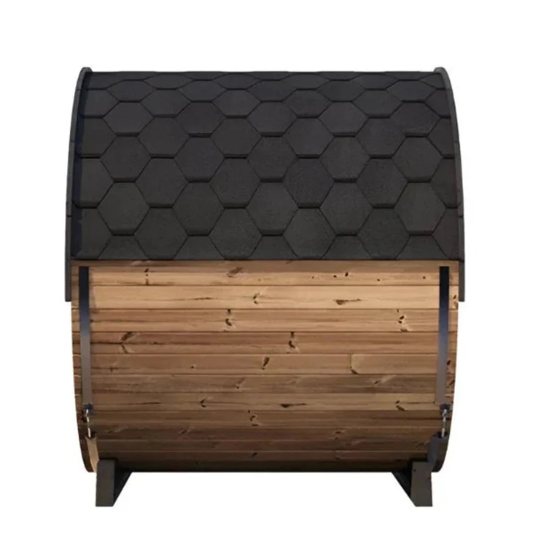 SaunaLife EE8G ERGO Series 6 Person Outdoor Sauna Barrel