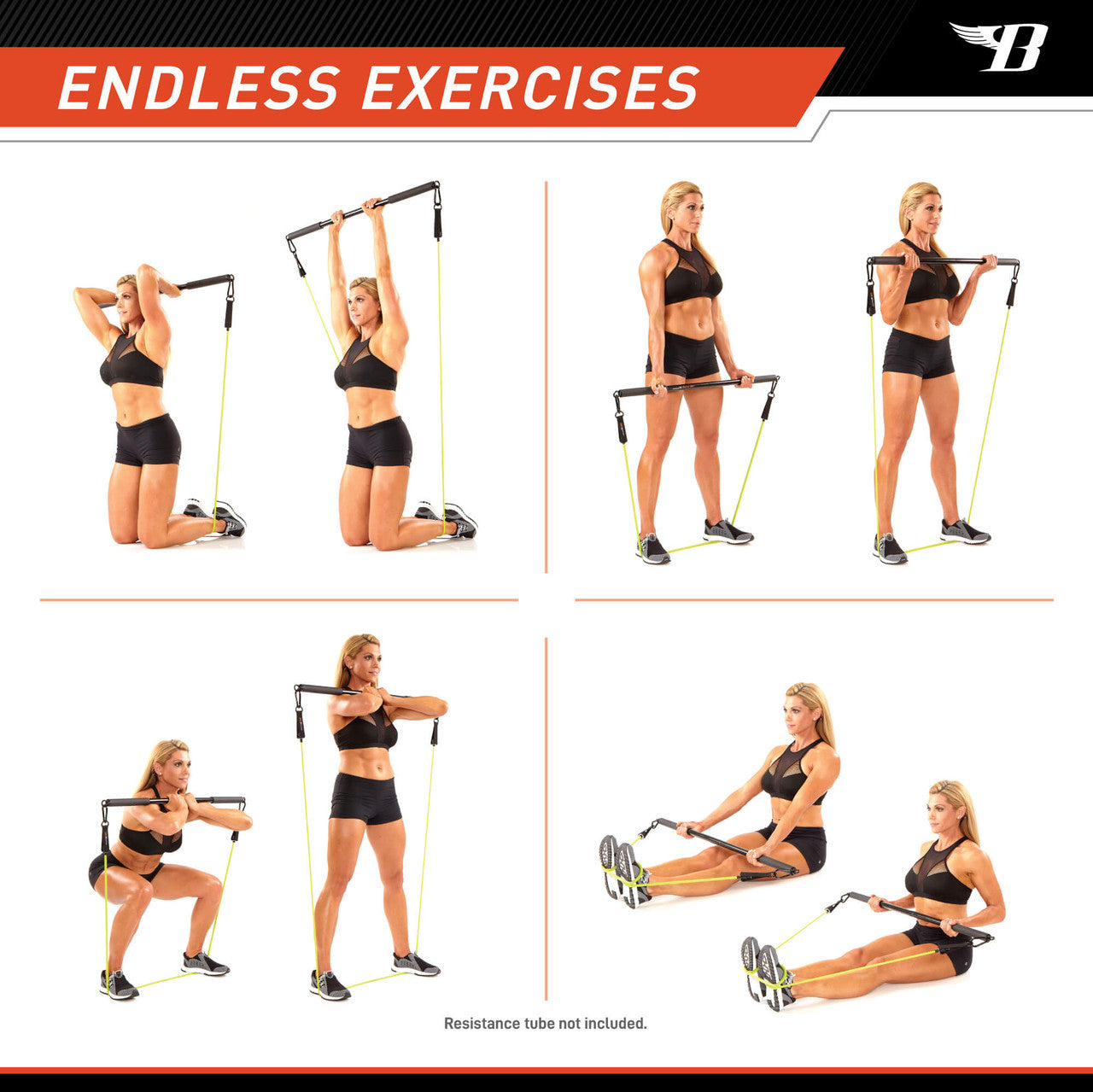 Exercise Bar | Bionic Body BBEB-020