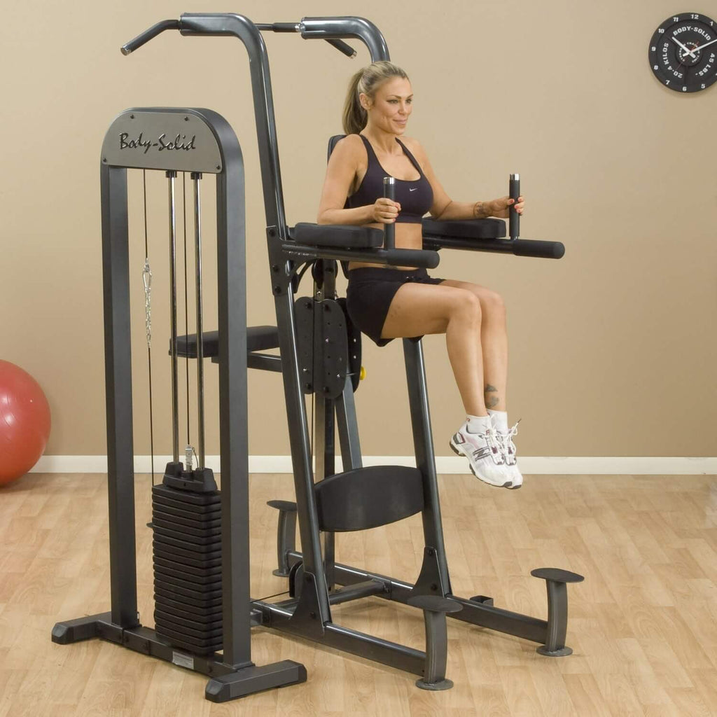 Body-Solid Pro Select Weight Assisted Chin-Dip Machine FCD-STK