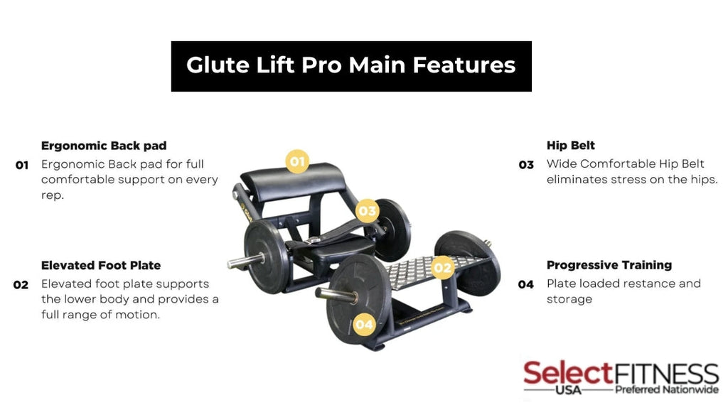 The Abs Company ABS1018B Glute Lift Pro