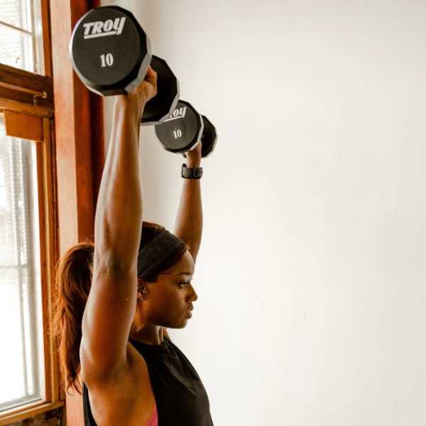 Troy Barbell 12- Sided Urethane Dumbbells TSD-U