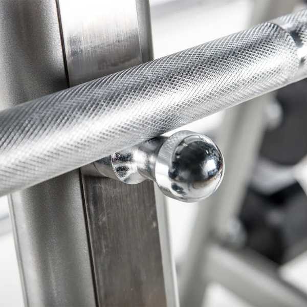Troy Barbell 12-Sided Urethane Barbell Set with Rack